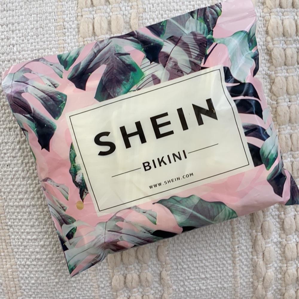 [Brand New] SheIn High Waisted Ribbed Bikini Set - Picture 8 of 9